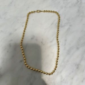 Gorjana gold bead necklace